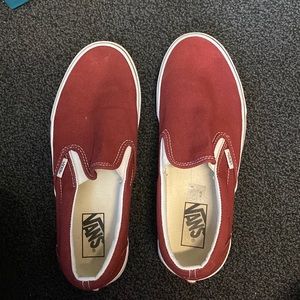 Slip on Vans 8.5 Men’s/10 Women’s